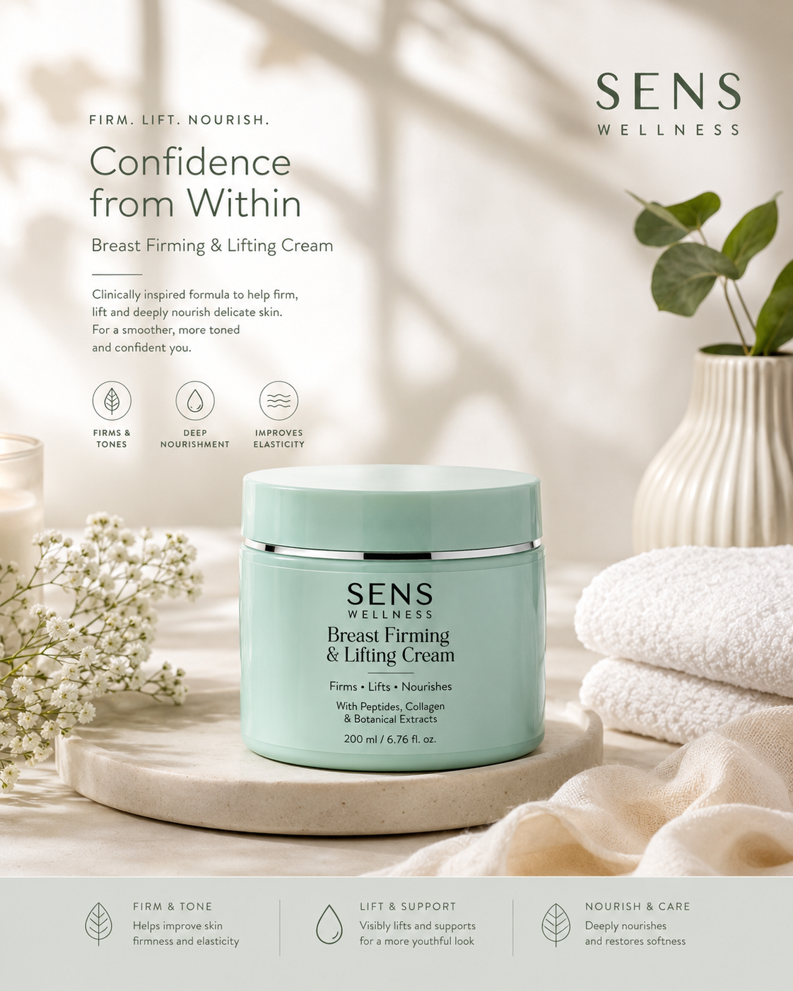 SENS Wellness Breast Firming & Lifting Cream