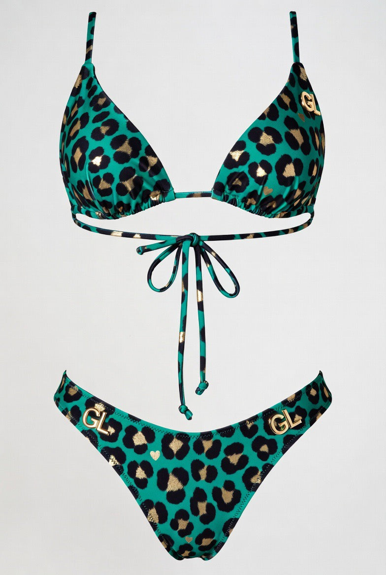 Gold Lion GL Wild Oasis Triangle Bikini