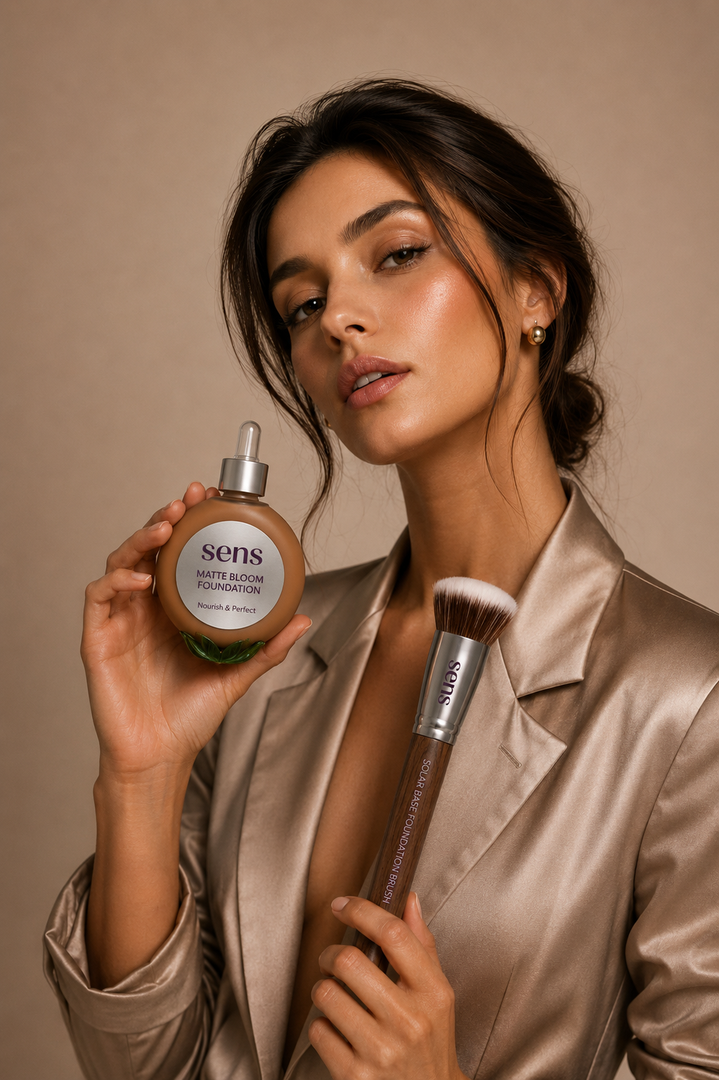 sens – Matte Bloom Foundation (Nourish & Perfect)