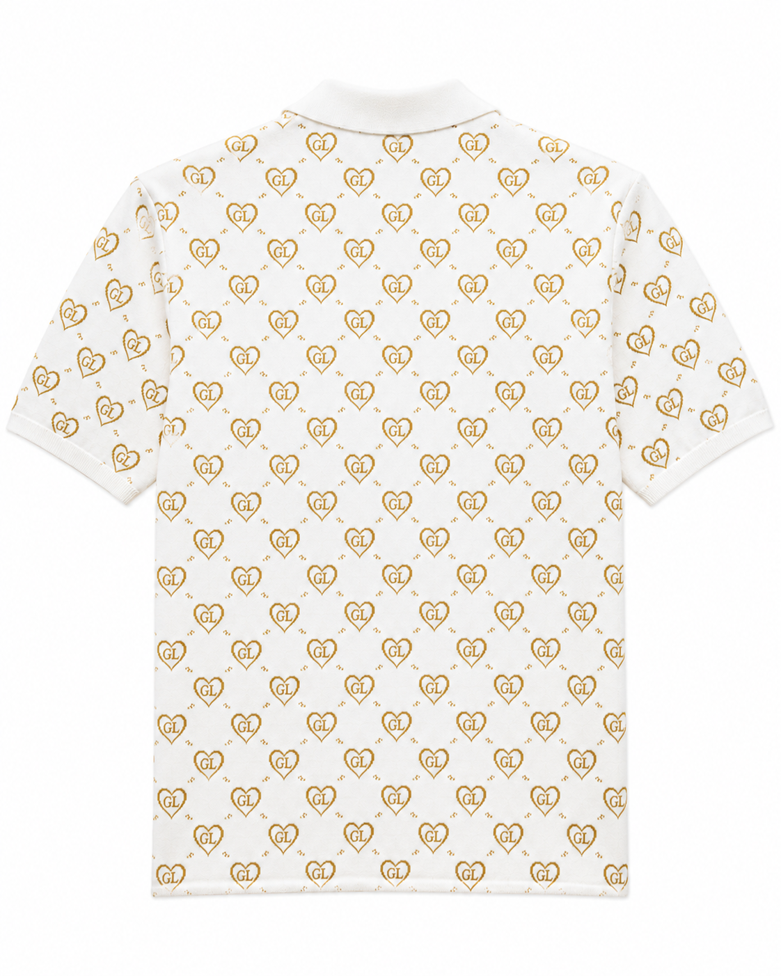 Gold Lion "GL" Monogram Polo