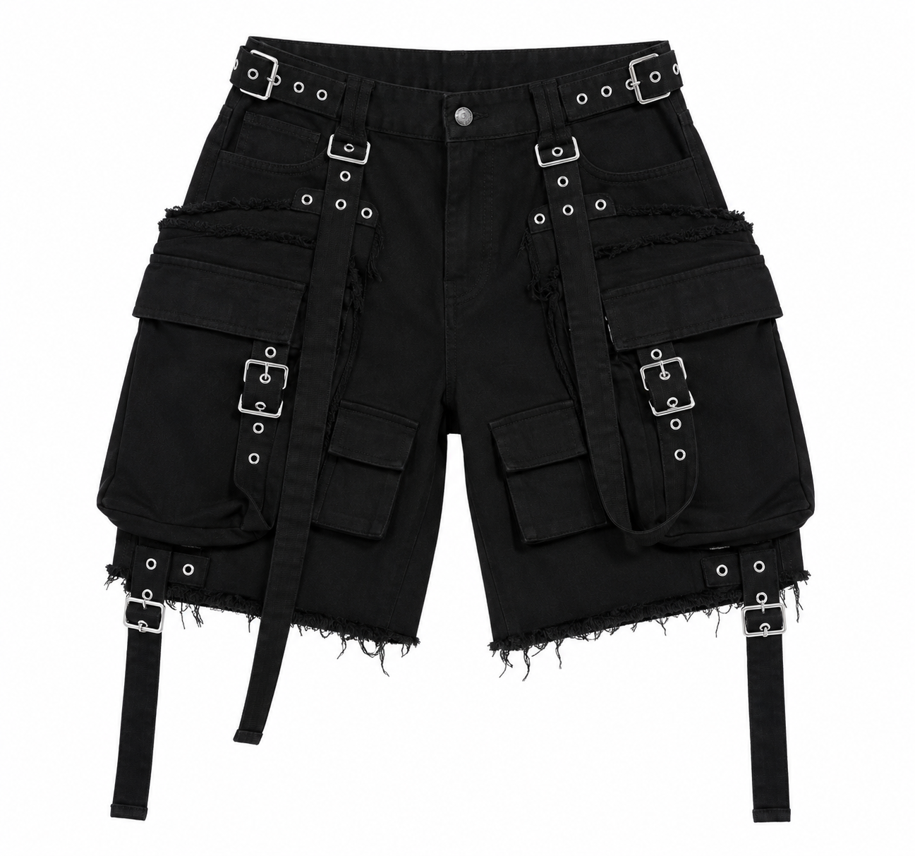 Paradox Deconstructed Multi-Pocket Cargo Shorts