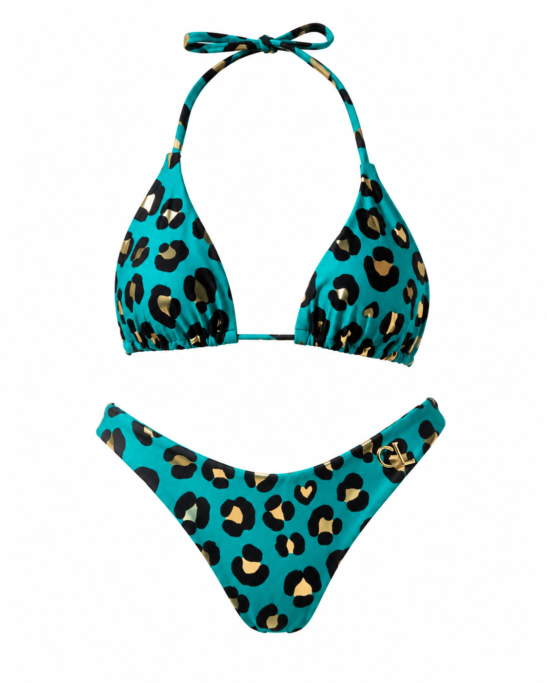 Gold Lion GL Wild Oasis Triangle Bikini