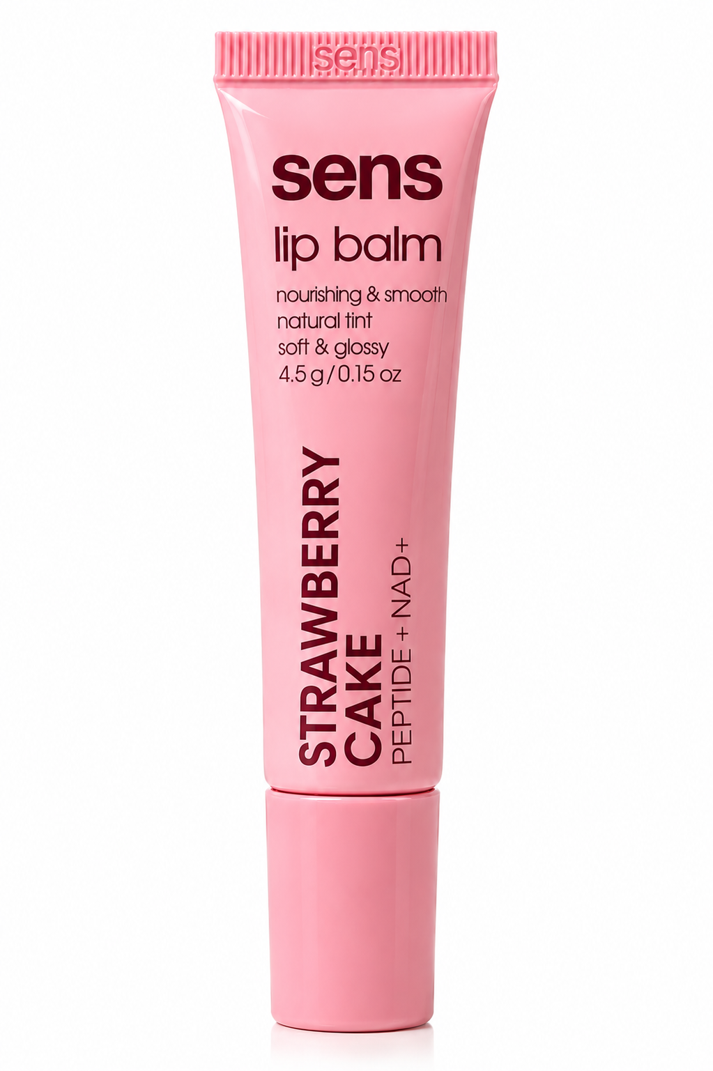 sens® Peptide Lip Balm — Strawberry Cake