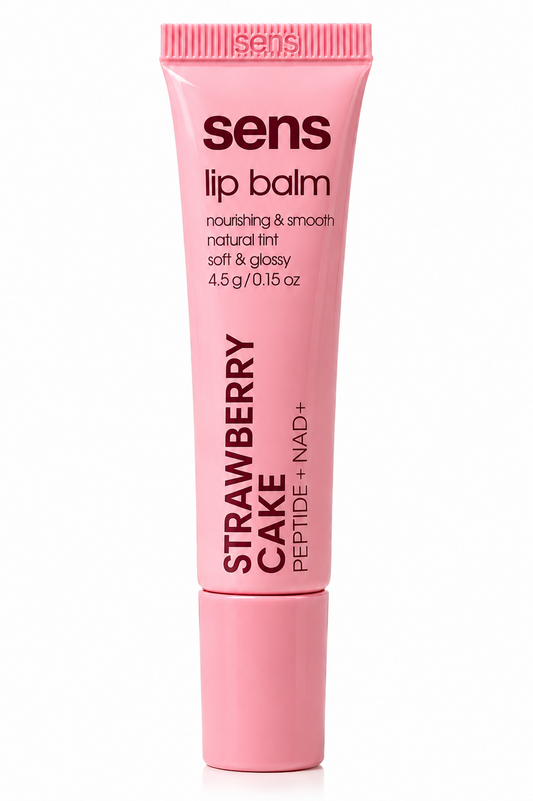sens® Peptide Lip Balm — Strawberry Cake