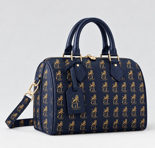 Gold Lion Signature Duffle Bag