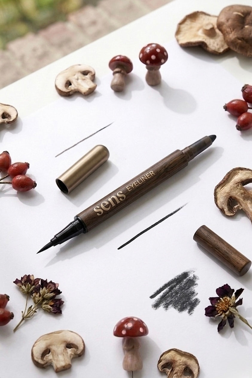 Sens Dual-Ended Black Eyeliner