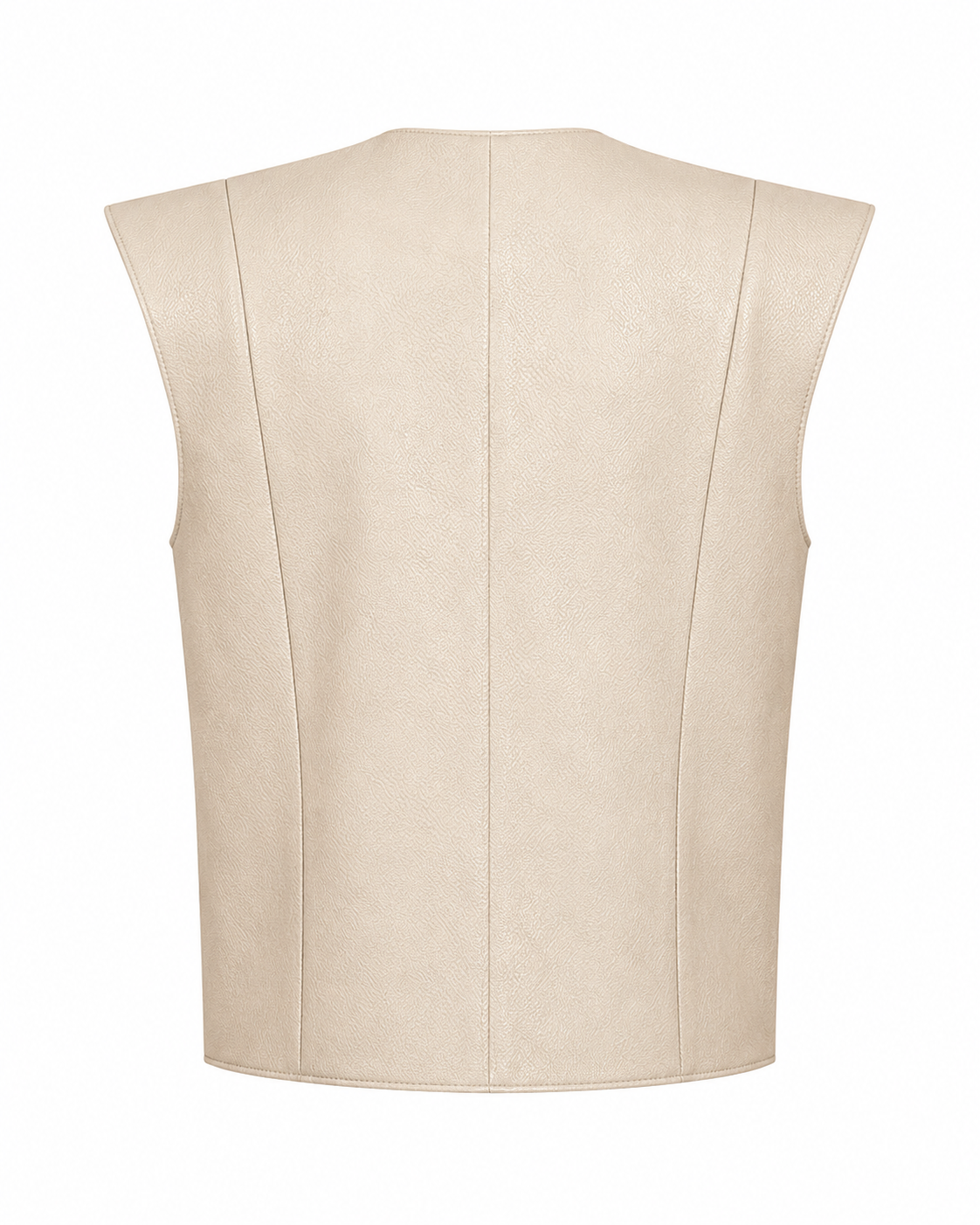Paradox Cropped Leather Vest