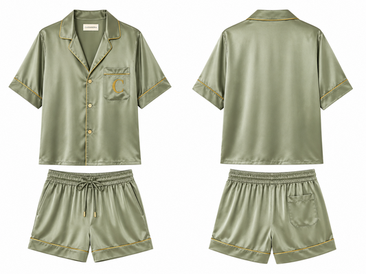 CASSANDRA Silk Pajama Set