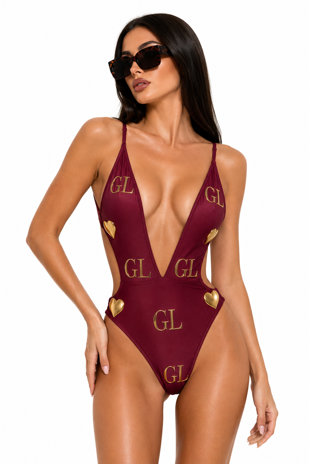 Gold Lion GL Siren Plunge Cutout One-Piece