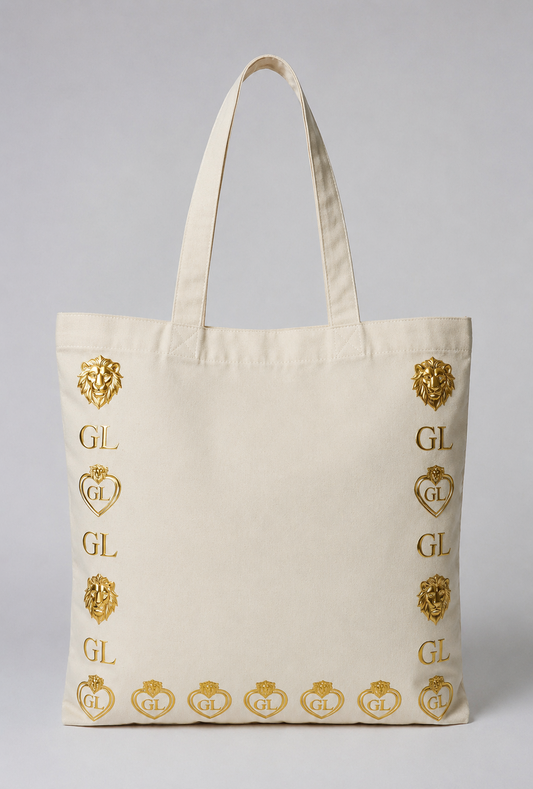 Gold Lion Heritage Tote