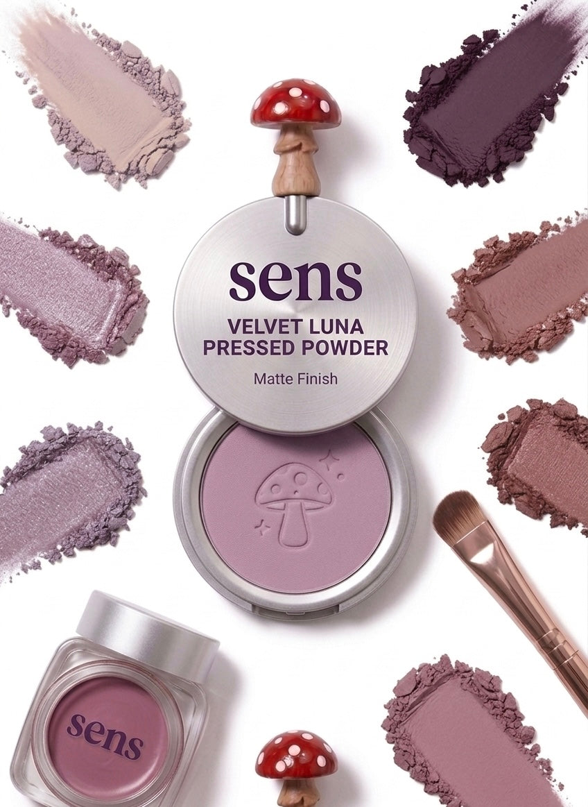 Sens Velvet Luna Pressed Powder (Matte Finish)