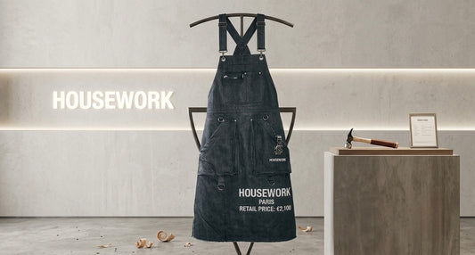 HOUSEWORK "Rebellion" Heavy Denim Industrial Apron