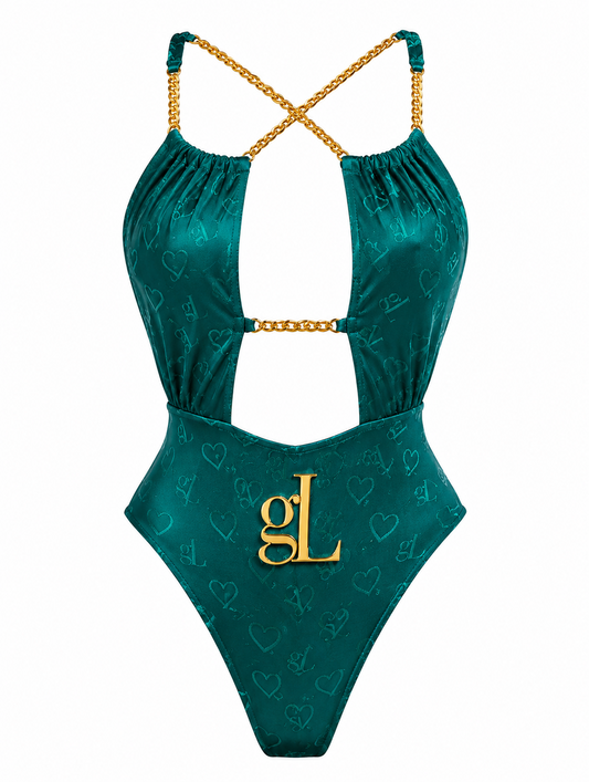 Gold Lion GL Riviera Chain Cutout One-Piece