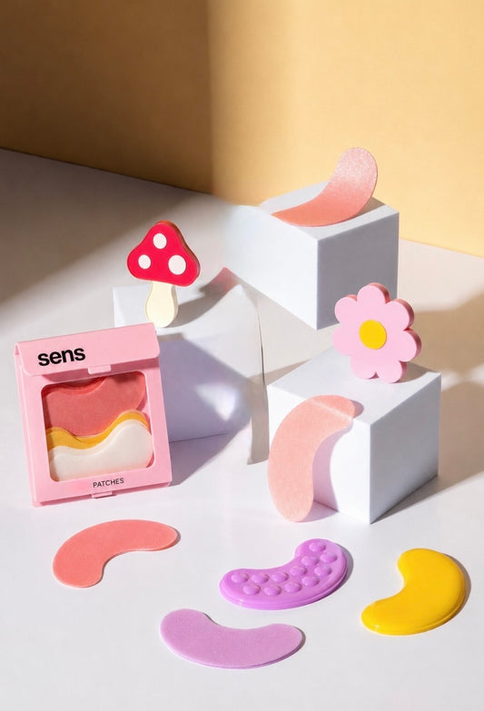 sens® Sculpt & Soothe Reusable Silicone Patch Set — Multi-Purpose Edition