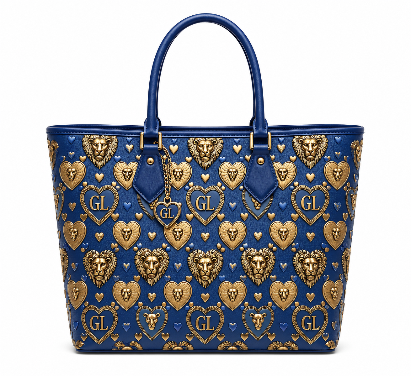 Gold Lion GL Embellished Tote