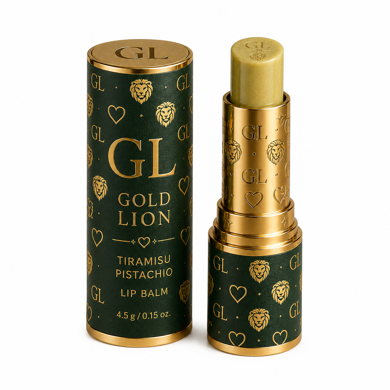 GL Gold Lion – Tiramisu Pistachio Lip Balm