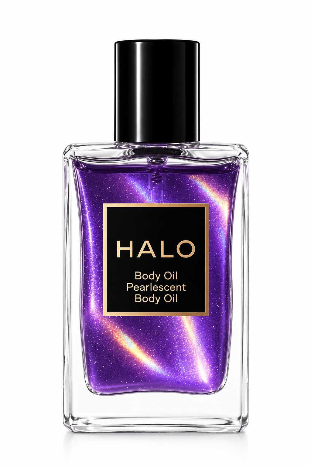 HALO THE PEARLESCENT BODY OIL – Midnight Amethyst 100ML