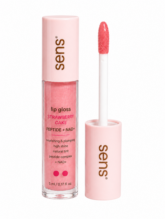 sens® Lip Gloss — Strawberry Cake