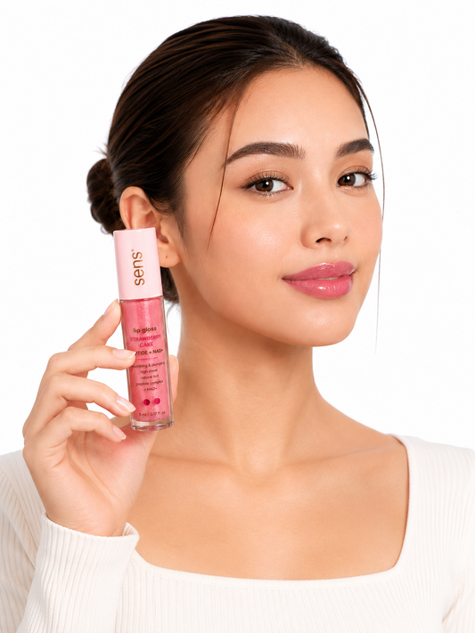 sens® Lip Gloss — Strawberry Cake