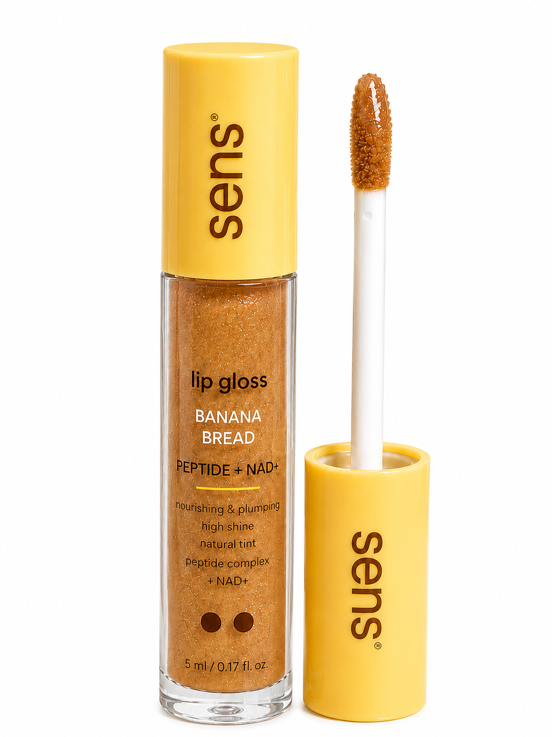 sens® Lip Gloss — Banana Bread
