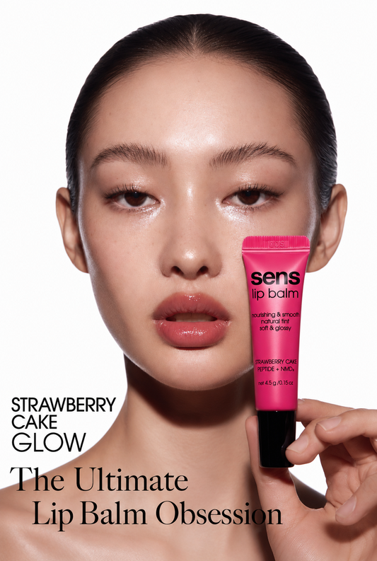 sens® Peptide Lip Balm — Strawberry Cake (Bold Edition)