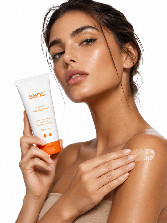 sens® Peptide Tanning Cream — Face & Body