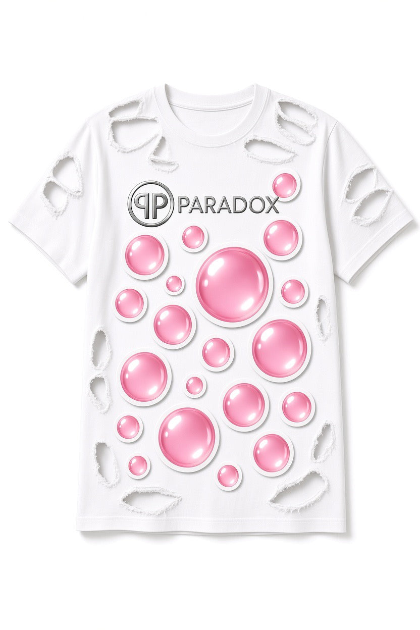 Paradox “Bubble Cut” Distressed Tee
