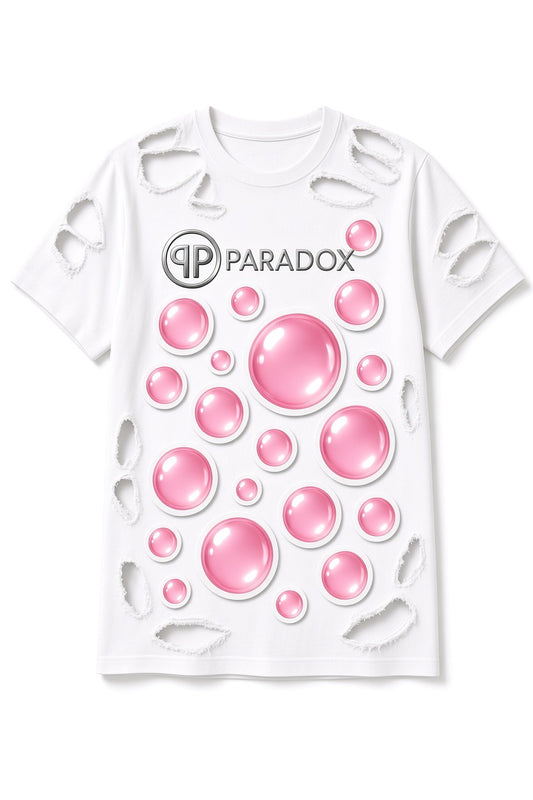 Paradox “Bubble Cut” Distressed Tee
